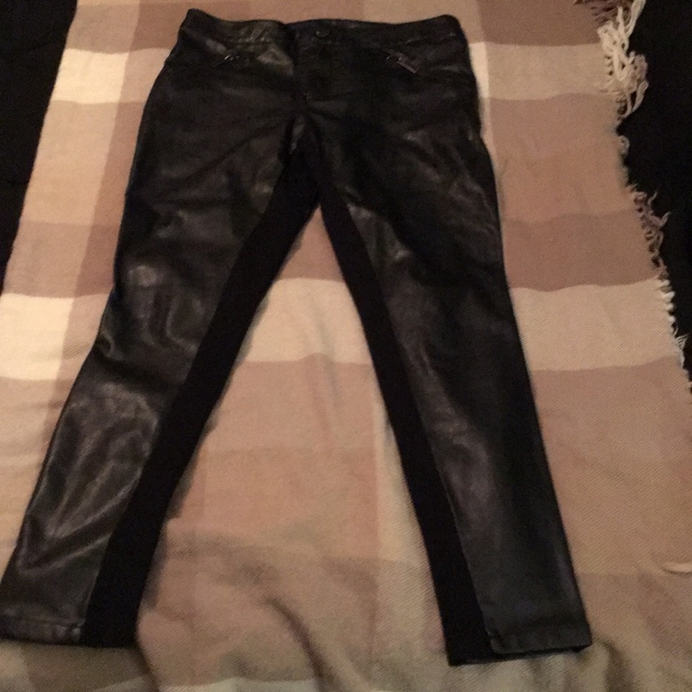 Forever 21 Faux leather pants size Medium